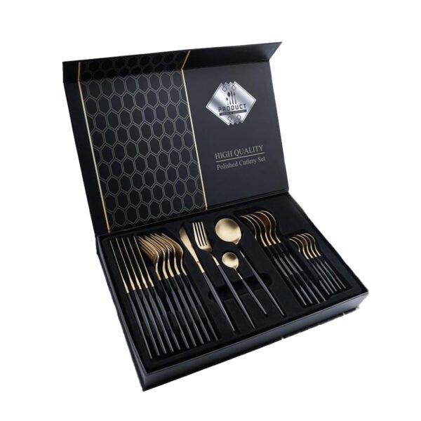 عرض شنطة المعالق 24 قطعة + طقم معالق الأطفال